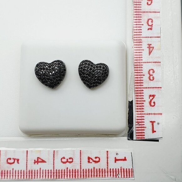 "925 Sterling Silver Plated CZ Earrings, EVBRS478 - Picture 9 of 9